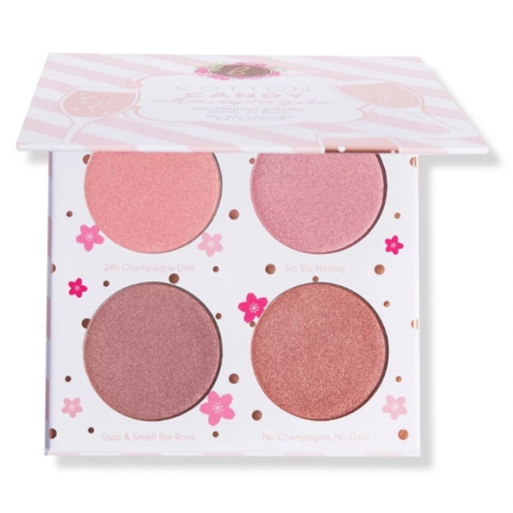 Beauty Bakerie Cotton Candy Champagne Blush Palette Four Shades